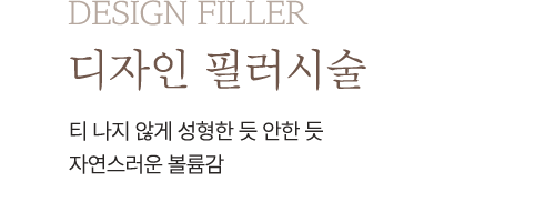 디자인 필러시술